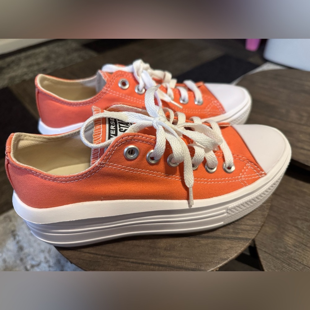 Converse All Star Vibrant Orange Shoes